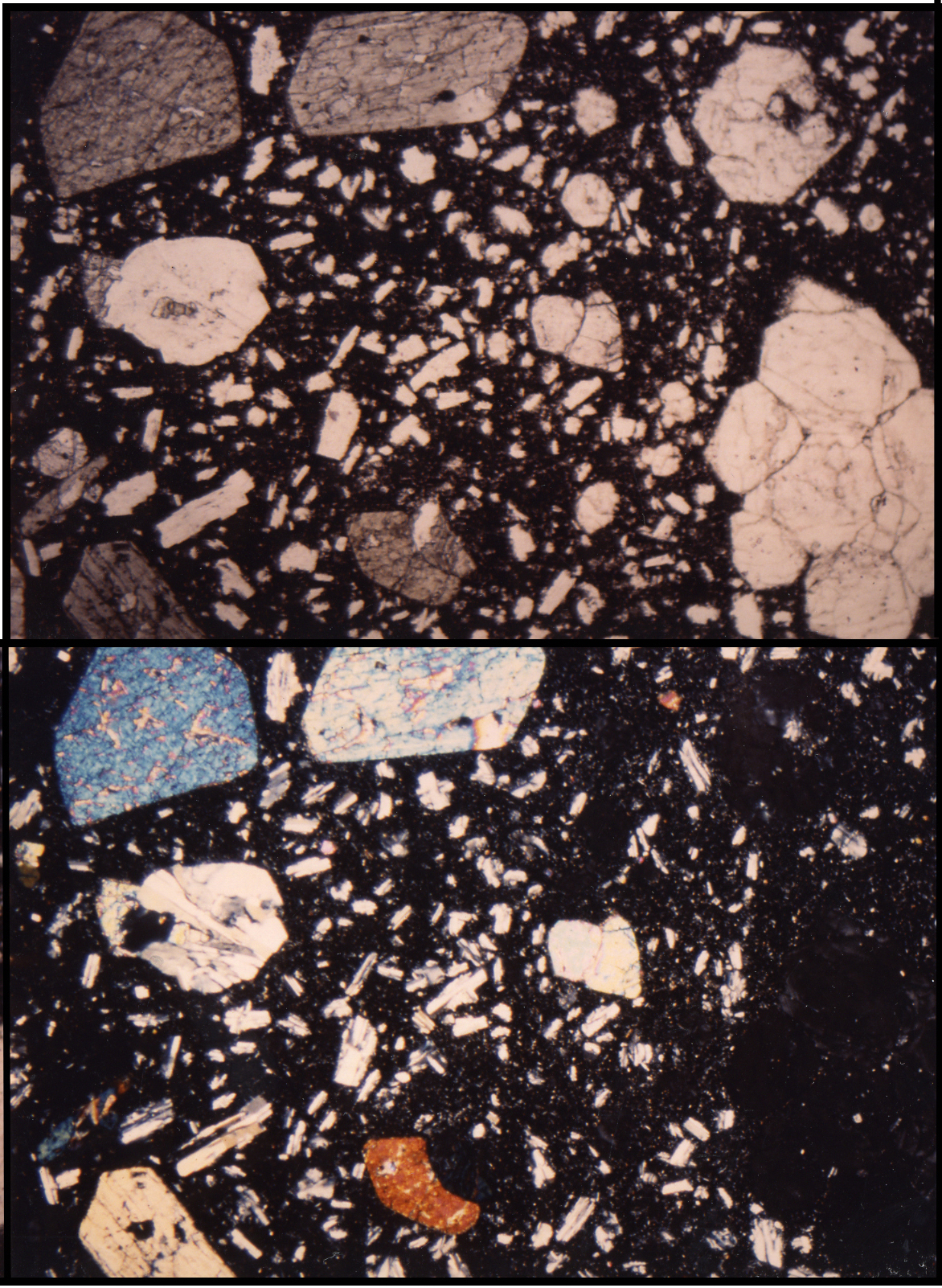 Basanite à Leucite