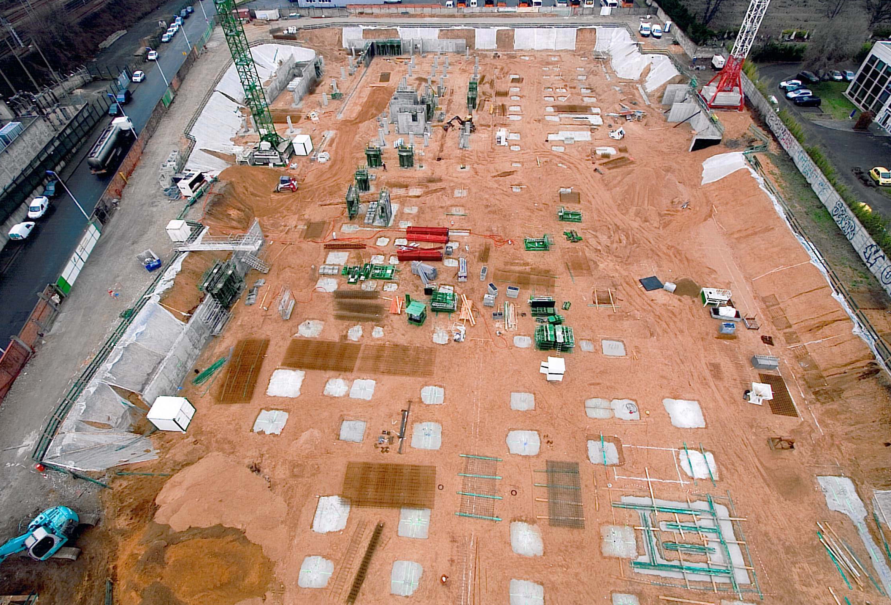 Pad and strip footings